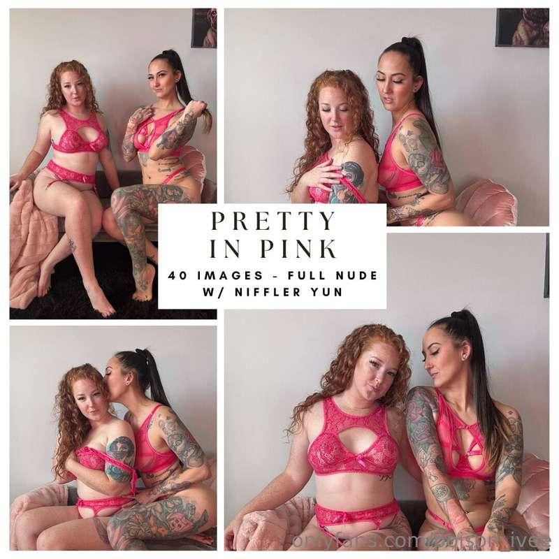 Girl Girl 40 Pic PhotoSet - Pretty in Pink with @shannon_boo..