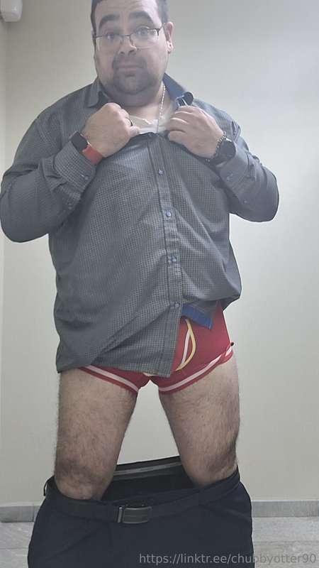 Didn't realize I was over dressed want to help me take this ..