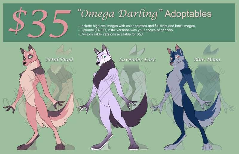 JuLycanthropy Adoptables "Omega Darling"