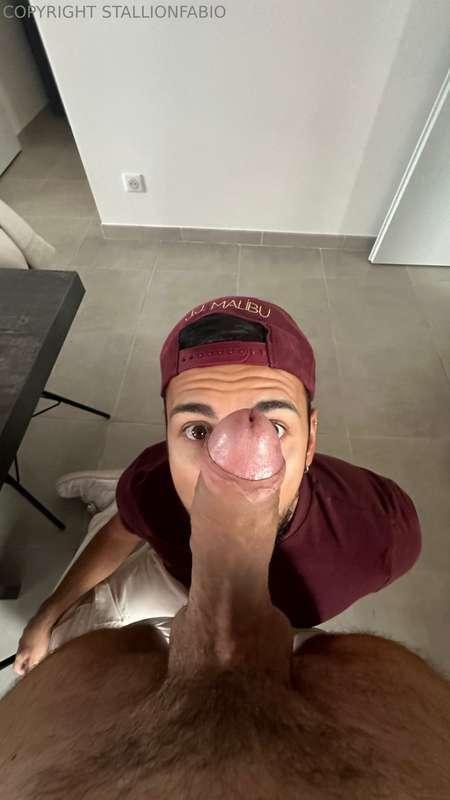 He is my best sucker 😈🔥 @tonysilverx 