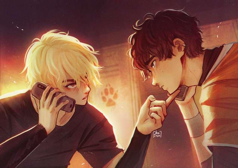 Andrew and Neil / All For the Game Fanart