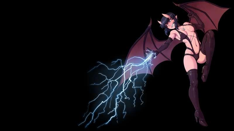 Devil Suzi - Air Raid Wallpaper Edition!