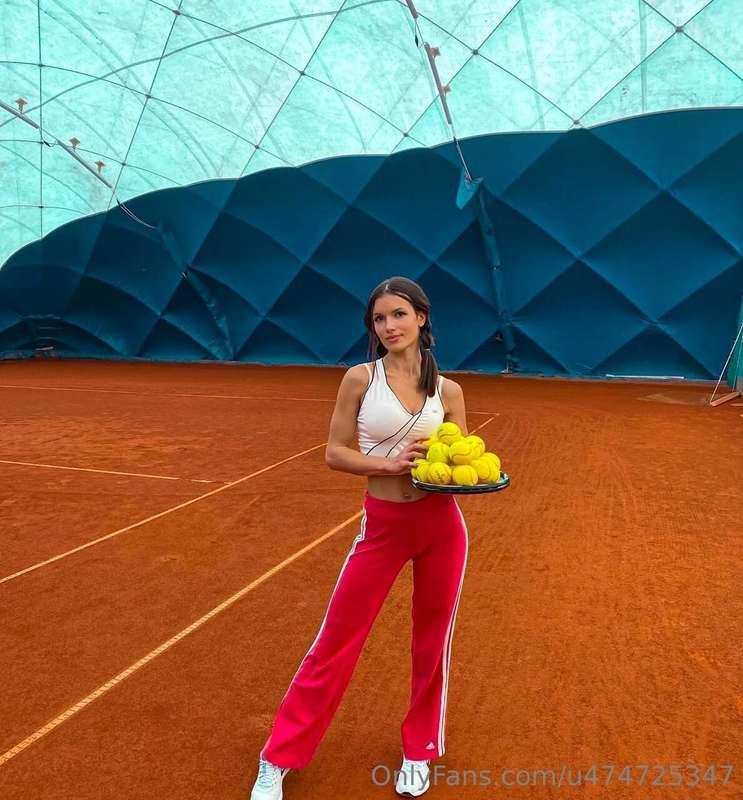 On the court she is like the wind, swift and graceful 🎾✨Ever..
