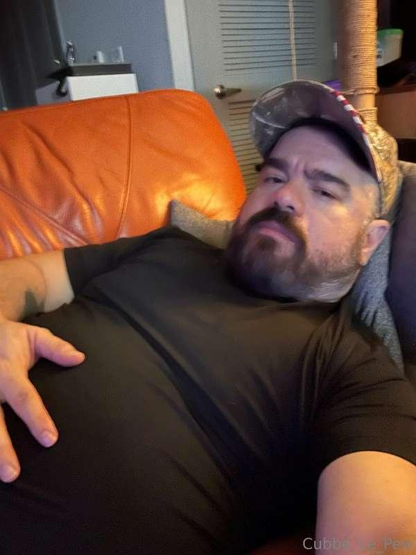 Just some couch lounging.