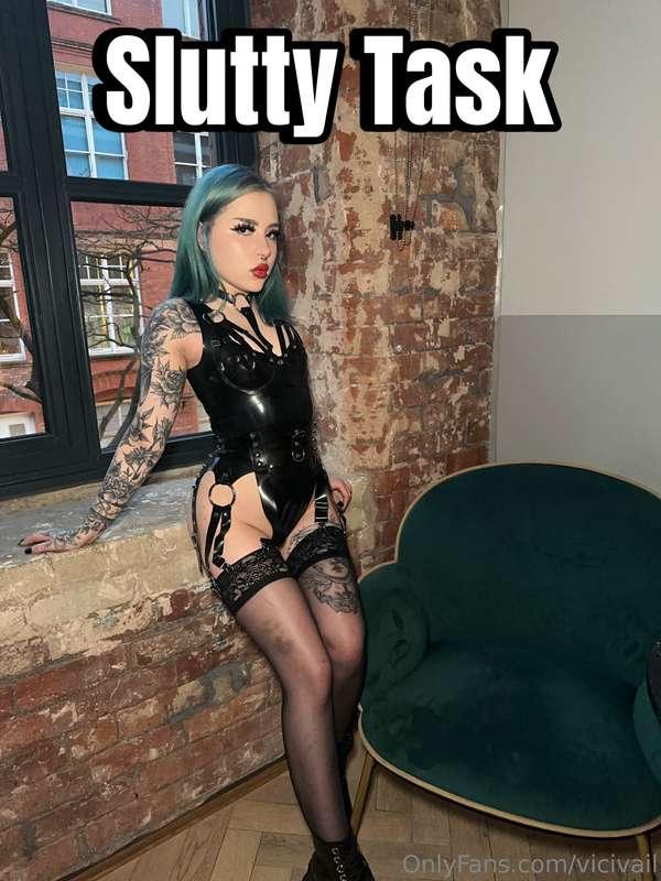 Slutty Task 😈

**tip $5 under this post to get this task**