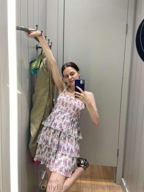 dress for our first date! 💜🌸🤍