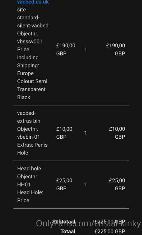 Thank you to everyone for the tips towards this rubber vac b..