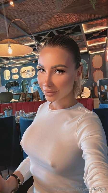 My nipples just woke up, Daddy… they missed your touch 😈💋You..