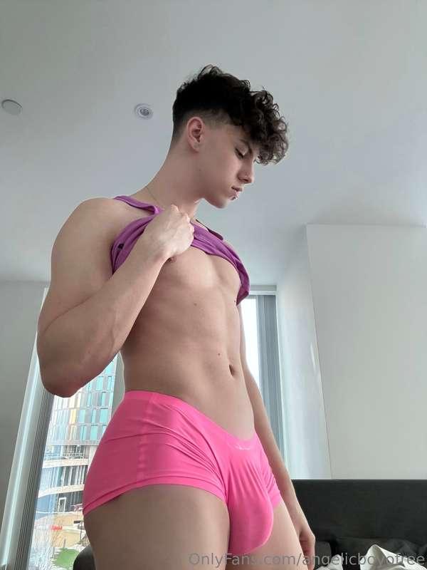 Pink to make the boys THINK.. of taking these off hehe
