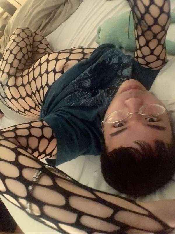 rip through my tights and get to my sweet hole!?