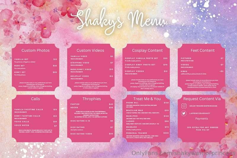 this is my menu loves 🫶 please request via twitter/IG when p..