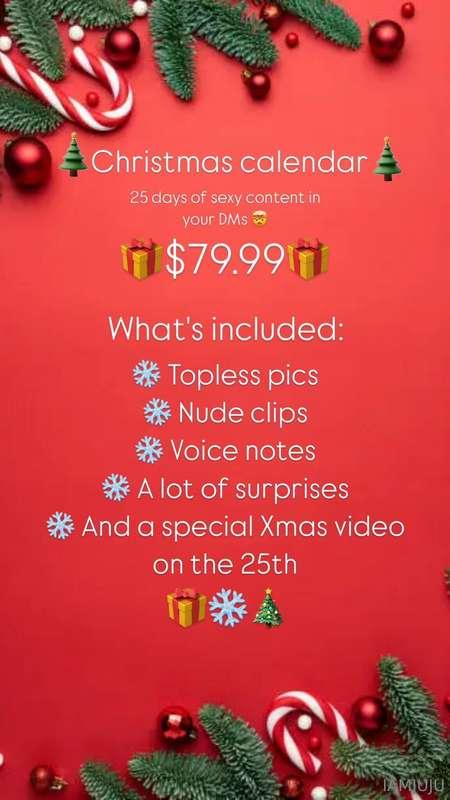 ☃️ 25 days of NEW CONTENT starting TODAY!! ☃️this year, I'm ..
