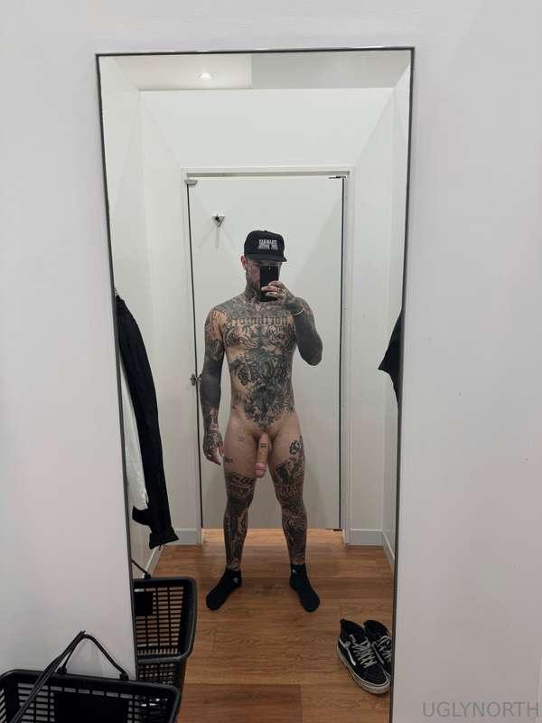I hate being in changing rooms alone