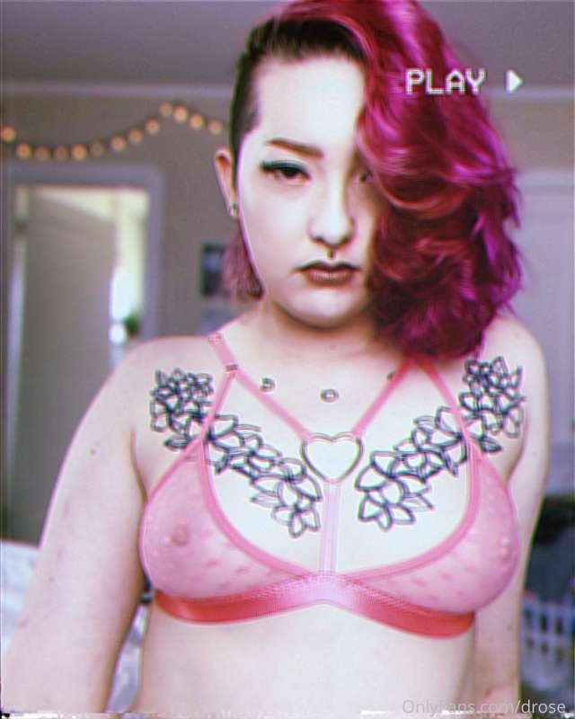 I’m really feeling these new bras I got that are see-thru. M..