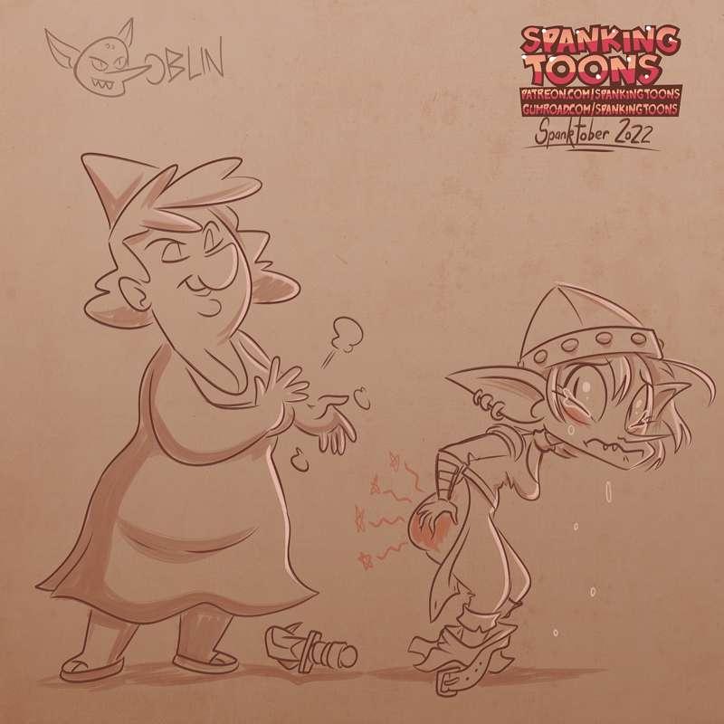 Spanktober22 - 08. Goblin