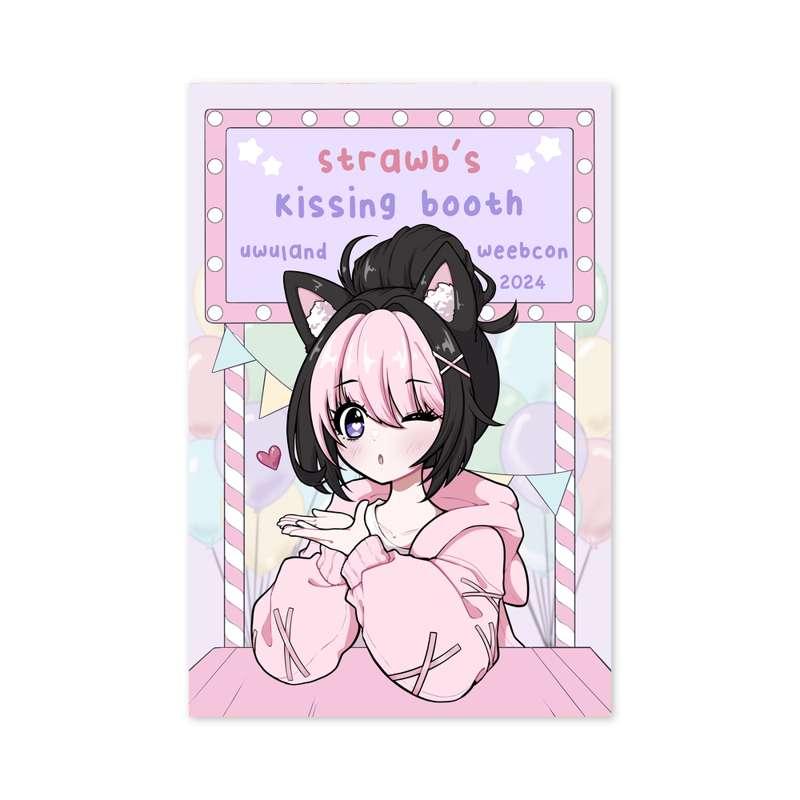 strawb x weebcon exclusive merch sneek peek! 👀💖
