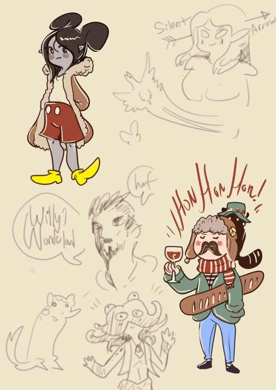 last sketch stream of october!