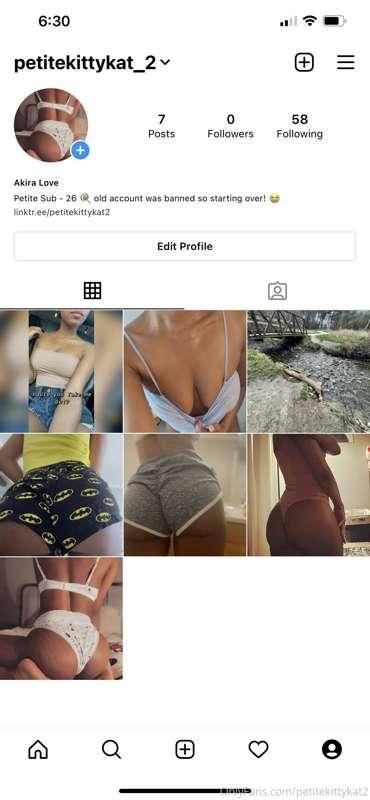 Last Instagram was banned! So pls go follow me in my new acc..