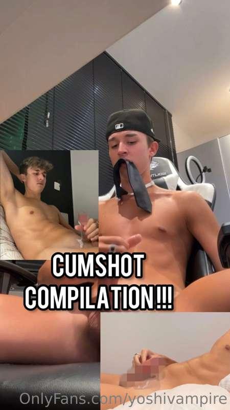 Made a compilation of my best cumshots 🥵 let me know which i..