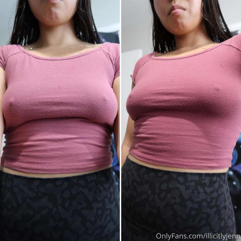 oops, forgot to wear a bra for 8 years, sorry