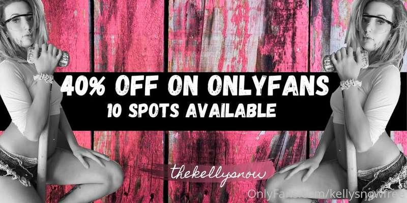 40% OFF ON MY MAIN PAGE !!!!  ONLY 10 SPOTS  onlyfans.com/th..