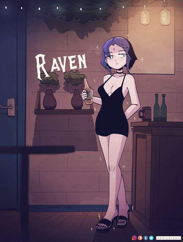 Drinking with Raven (+NSFW Version)