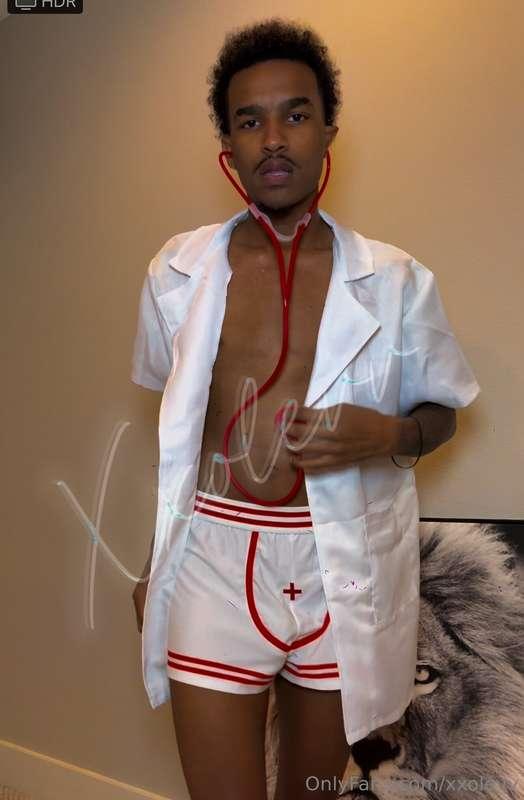 If I’m You’re Sexy Ass Nurse Would Yu Let Me Take Care Of Yu..