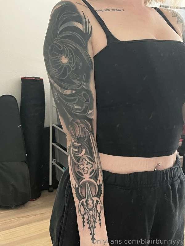 more progress of my sleeve 🥰