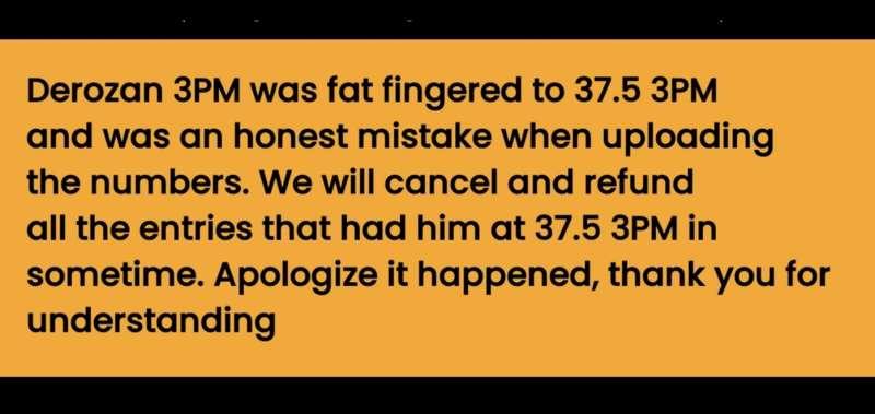 We get punished for a fat finger mistake lol on we move...