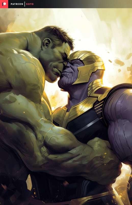 Thanos and Hulk 01