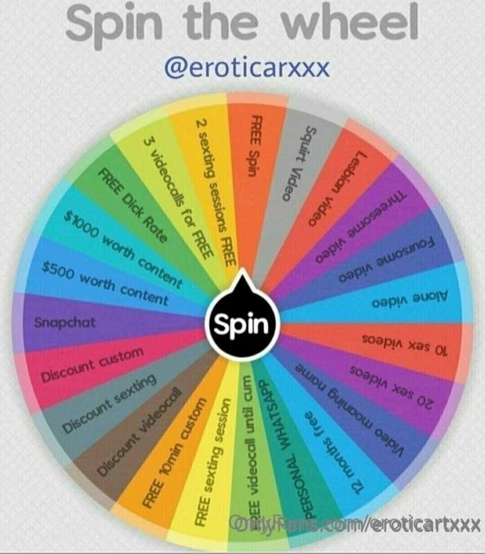 🔥ely spin tiene recompensa 🎁

🎫1 𝙎𝙋𝙄𝙉 $ 15
🎫2 𝙎𝙋𝙄𝙉 $ 20
🎫3 𝙎..