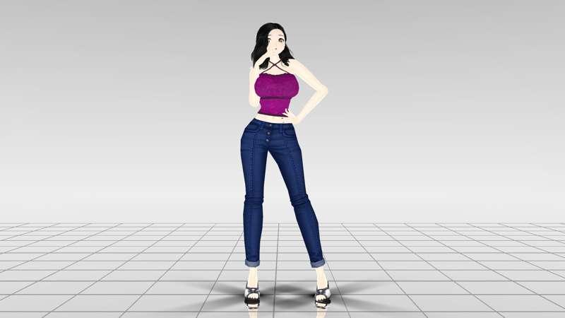 MMD OC Marie Wip