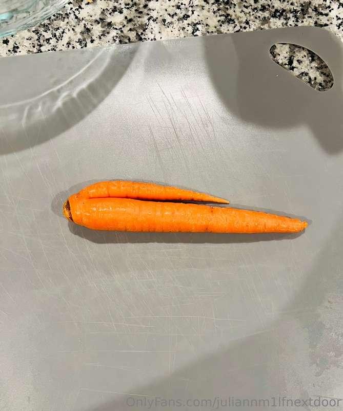 Obviously this carrot understood the assignment…Happy thanks..