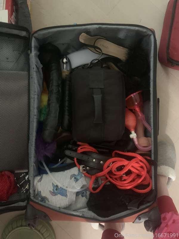 I’m working on packing equipment, toys and outfits for filmi..