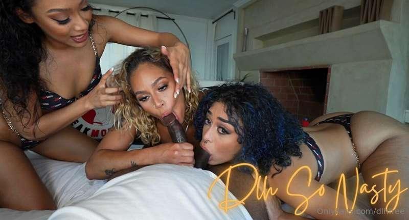 3 baddie latinas and 1 bbc guess what we did next your gunna..