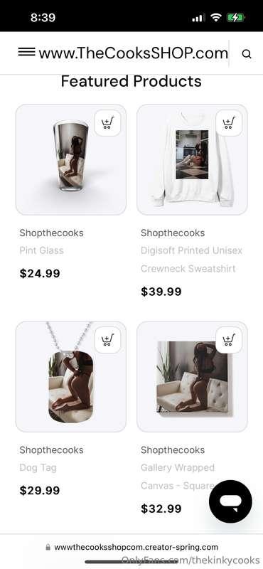 Guys I have a little store running you can find it at the to..