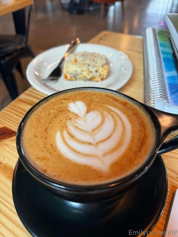 i spent all day at a cafe responding to the sweetest message..
