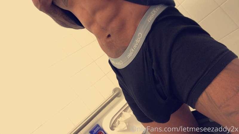 Ever f*cked in a public restroom before?... was he this big?..