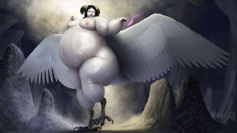 2023 March Post 02 - Extra thicc fey harpy