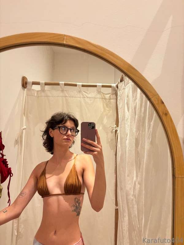just trying to find a new bikini...