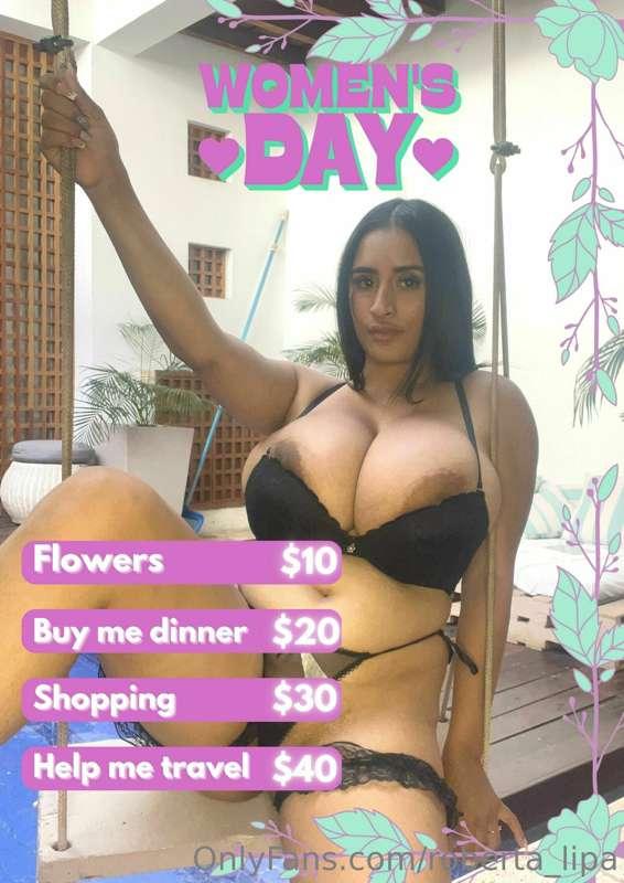 ***💐WOMEN'S DAY!!!💐*** is just around the corner and I would..
