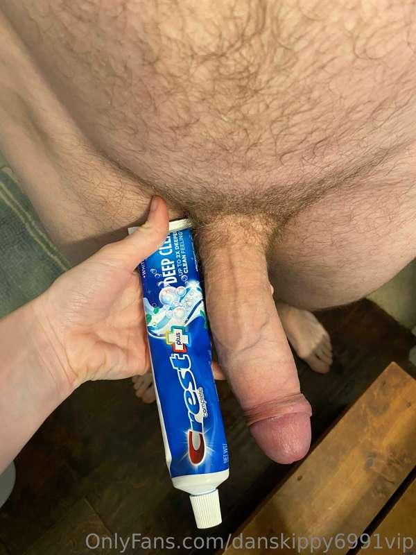 Ready to brush your teeth 😂 