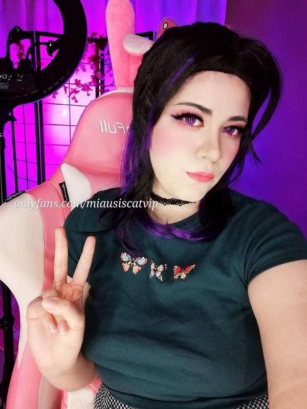 Detrás de cámaras de TikTok de hoy 💗 @miausiscatvip