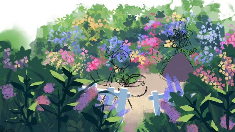 November painting sketchbook