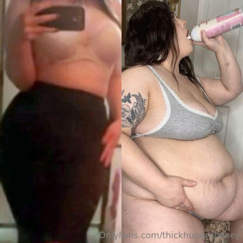 Trying to lose weight vs trying to become fat as fuck

From ..