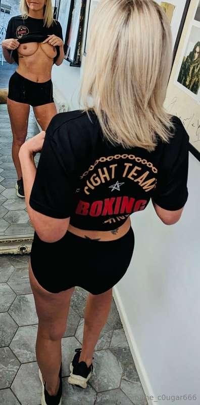 Yes, that’s my club T-shirt. Yes, I can kick the hell out of..