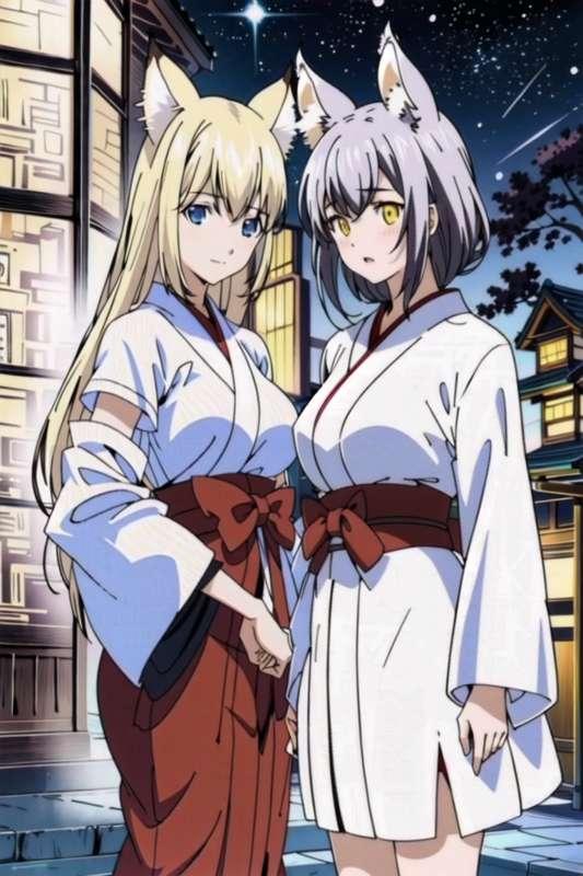 リクエスト　空幻＆玉耀(kuugen & gyokuyou)　巫女服、バニーガール、温泉、S●X　61枚