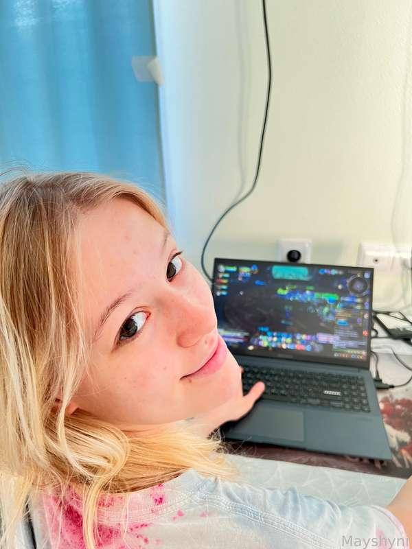 World of Friday 🎉

Today I'm relaxing and playing WoW almost all day, for the first time in two weeks! I really missed the atmosphere of the game and I feel that it is very important for me to visit this magical world more often and get inspired!

I hope your Friday is also going in a comfy mode and you have a nice rest at the end of the work week 🤗

Have a wonderful evening and a great weekend, cuties 🌸

#cute #teen #babyface #babygirl #skinny