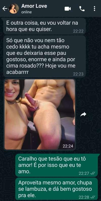 Essa mulher não vale nada... Fica fazendo isso comigo!!! E o..