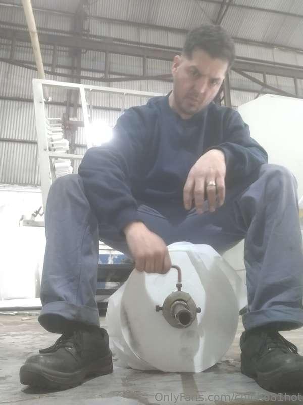 One hot day at work, I locked myself in the bathroom, mastur..